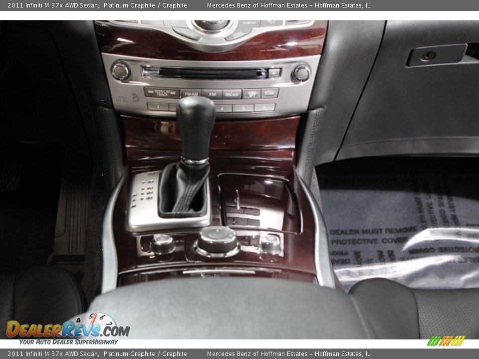 2011 Infiniti M 37x AWD Sedan Platinum Graphite / Graphite Photo #11