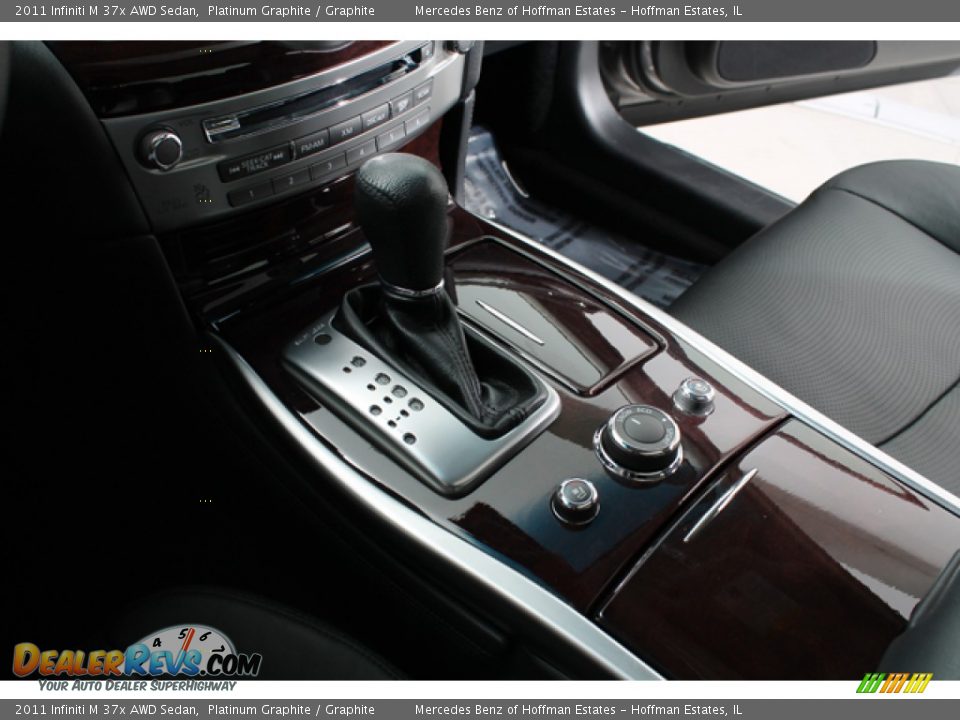 2011 Infiniti M 37x AWD Sedan Platinum Graphite / Graphite Photo #12