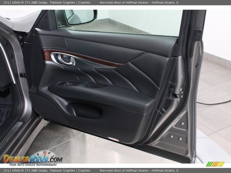 2011 Infiniti M 37x AWD Sedan Platinum Graphite / Graphite Photo #13