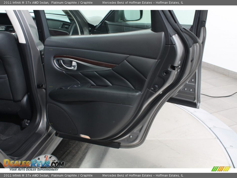 2011 Infiniti M 37x AWD Sedan Platinum Graphite / Graphite Photo #14