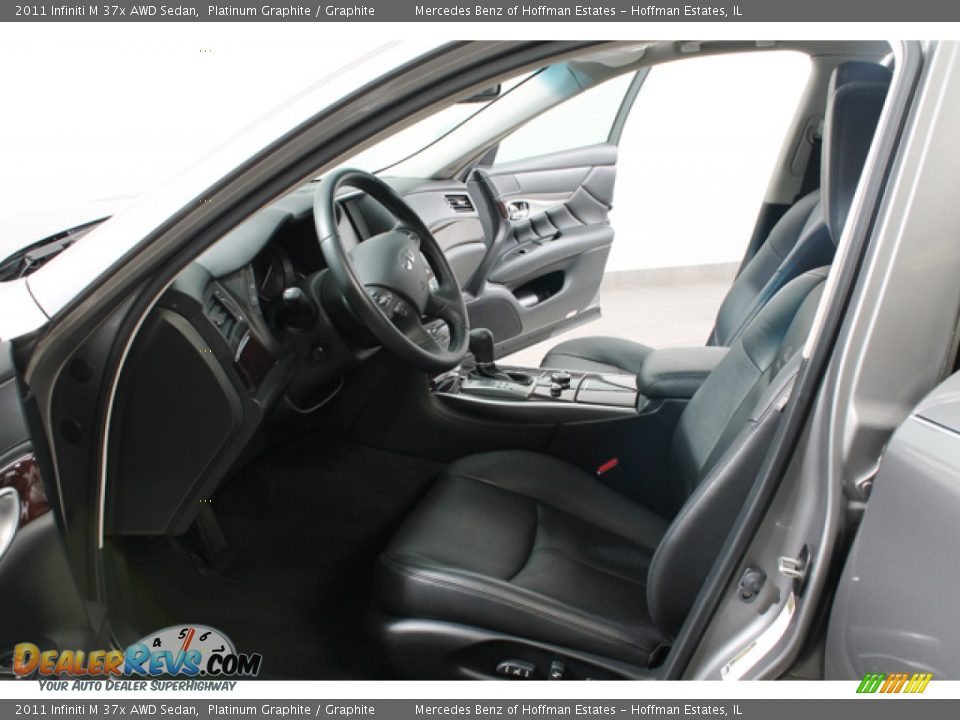 2011 Infiniti M 37x AWD Sedan Platinum Graphite / Graphite Photo #18