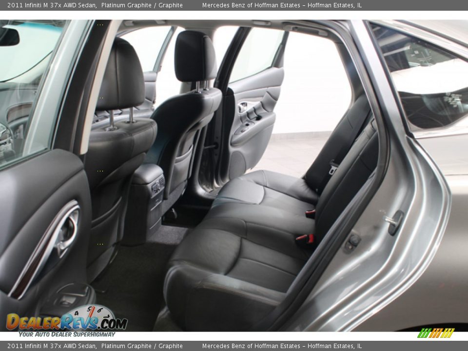 2011 Infiniti M 37x AWD Sedan Platinum Graphite / Graphite Photo #19
