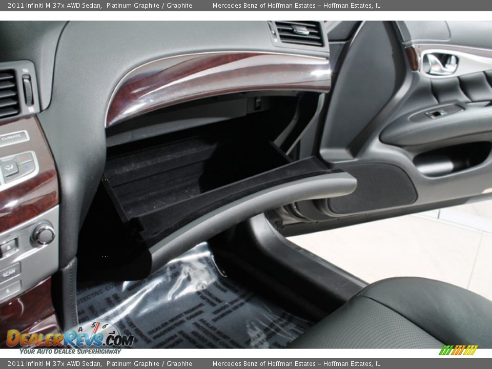 2011 Infiniti M 37x AWD Sedan Platinum Graphite / Graphite Photo #22