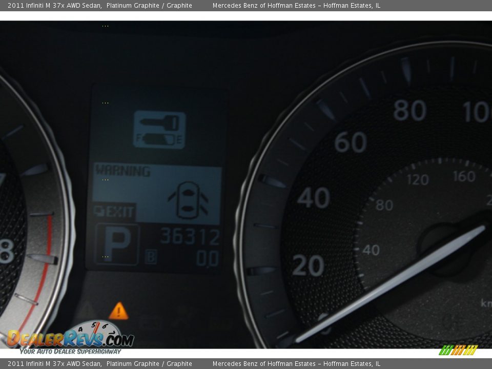 2011 Infiniti M 37x AWD Sedan Platinum Graphite / Graphite Photo #26