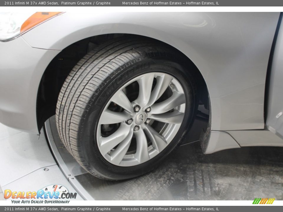2011 Infiniti M 37x AWD Sedan Platinum Graphite / Graphite Photo #27