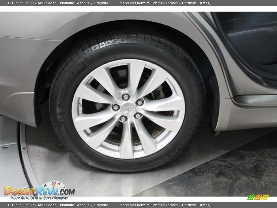 2011 Infiniti M 37x AWD Sedan Platinum Graphite / Graphite Photo #29