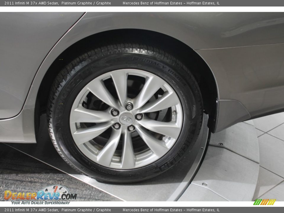 2011 Infiniti M 37x AWD Sedan Platinum Graphite / Graphite Photo #30