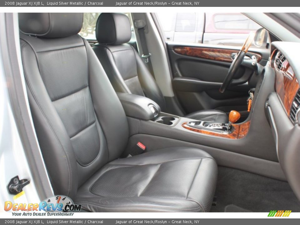 Charcoal Interior - 2008 Jaguar XJ XJ8 L Photo #10