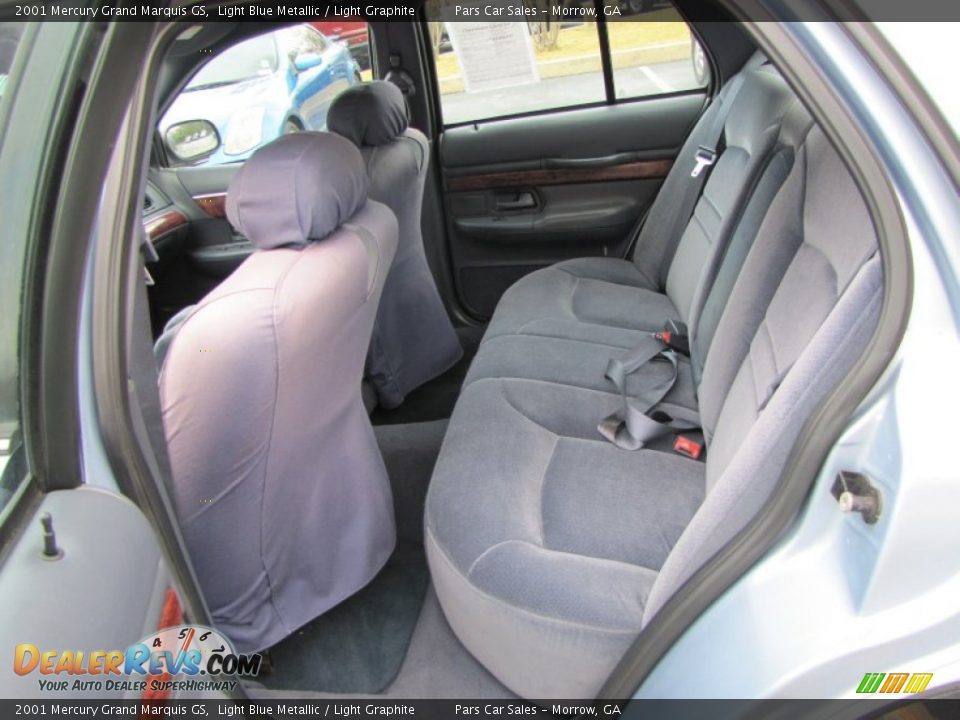 Rear Seat of 2001 Mercury Grand Marquis GS Photo #8