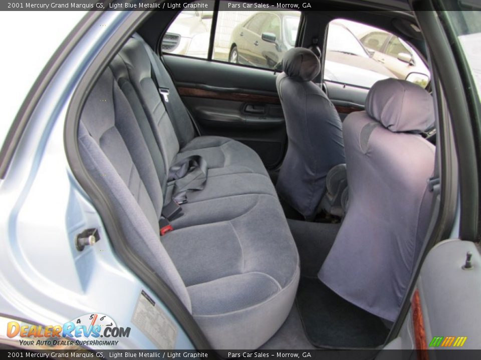 Rear Seat of 2001 Mercury Grand Marquis GS Photo #9