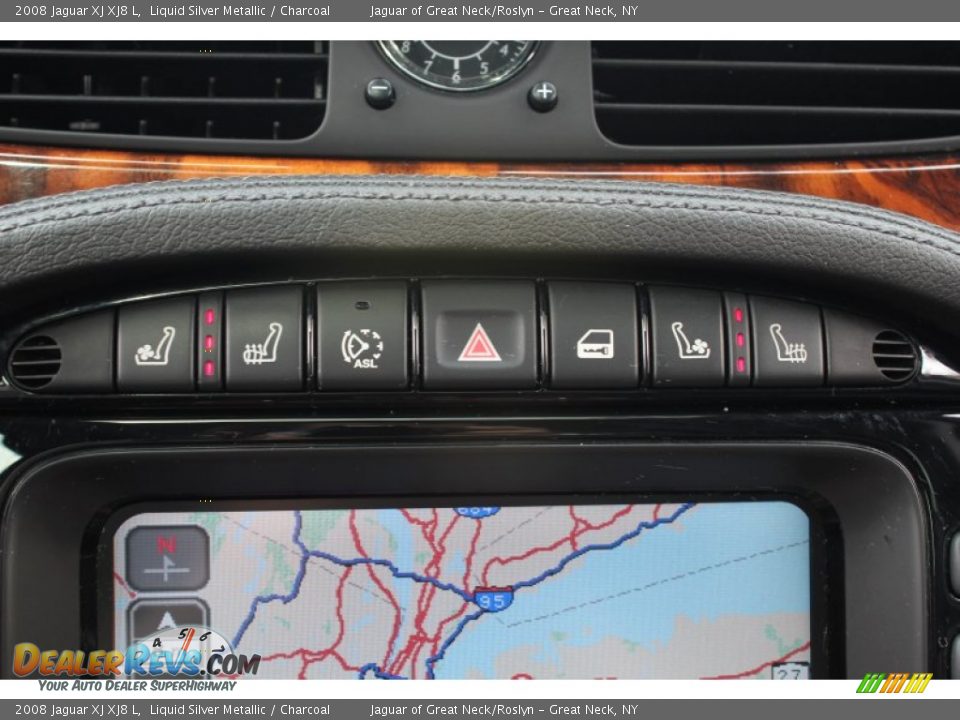 Controls of 2008 Jaguar XJ XJ8 L Photo #26