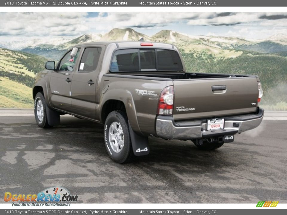 2013 Toyota Tacoma V6 TRD Double Cab 4x4 Pyrite Mica / Graphite Photo #2