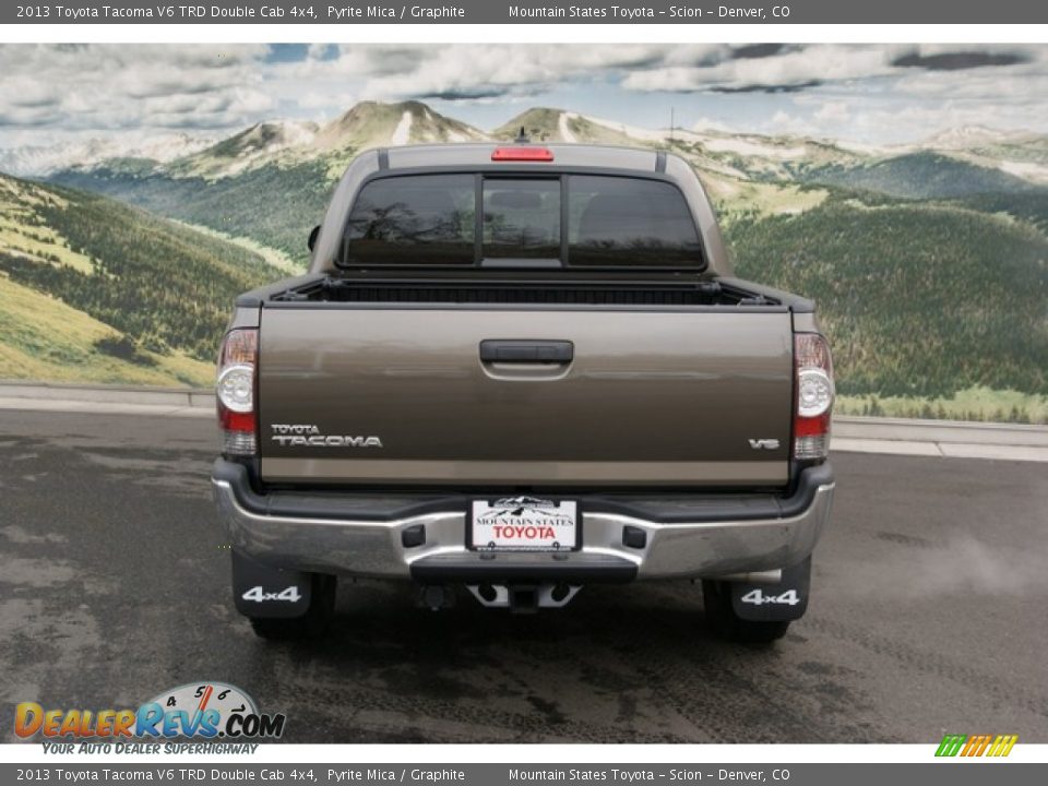 2013 Toyota Tacoma V6 TRD Double Cab 4x4 Pyrite Mica / Graphite Photo #4