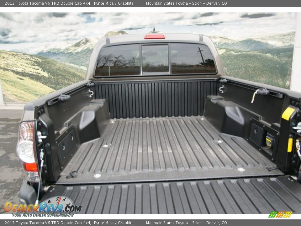 2013 Toyota Tacoma V6 TRD Double Cab 4x4 Pyrite Mica / Graphite Photo #8