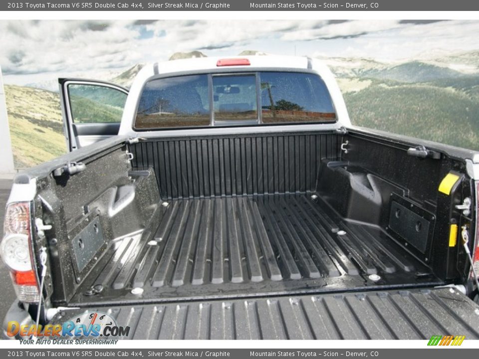 2013 Toyota Tacoma V6 SR5 Double Cab 4x4 Silver Streak Mica / Graphite Photo #8