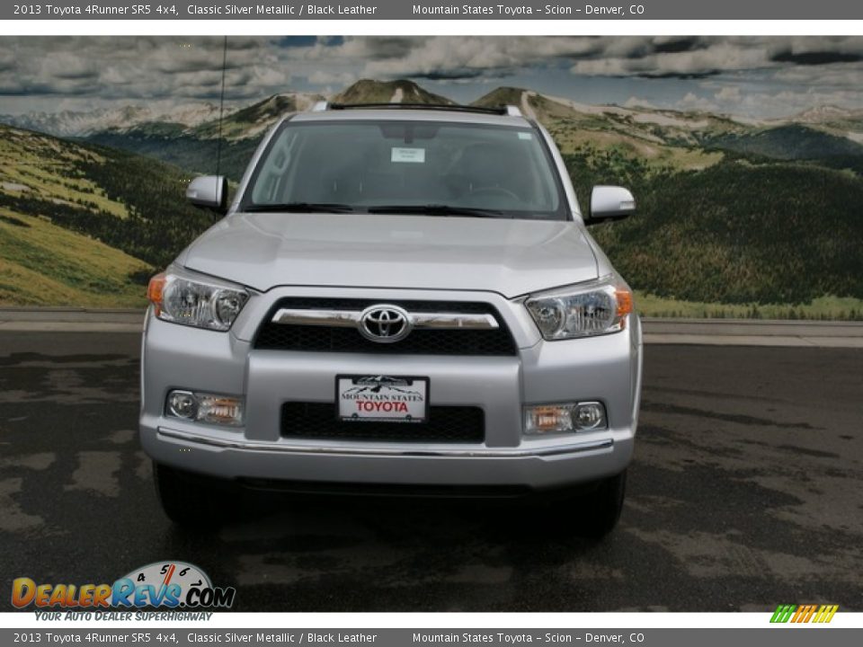 2013 Toyota 4Runner SR5 4x4 Classic Silver Metallic / Black Leather Photo #3