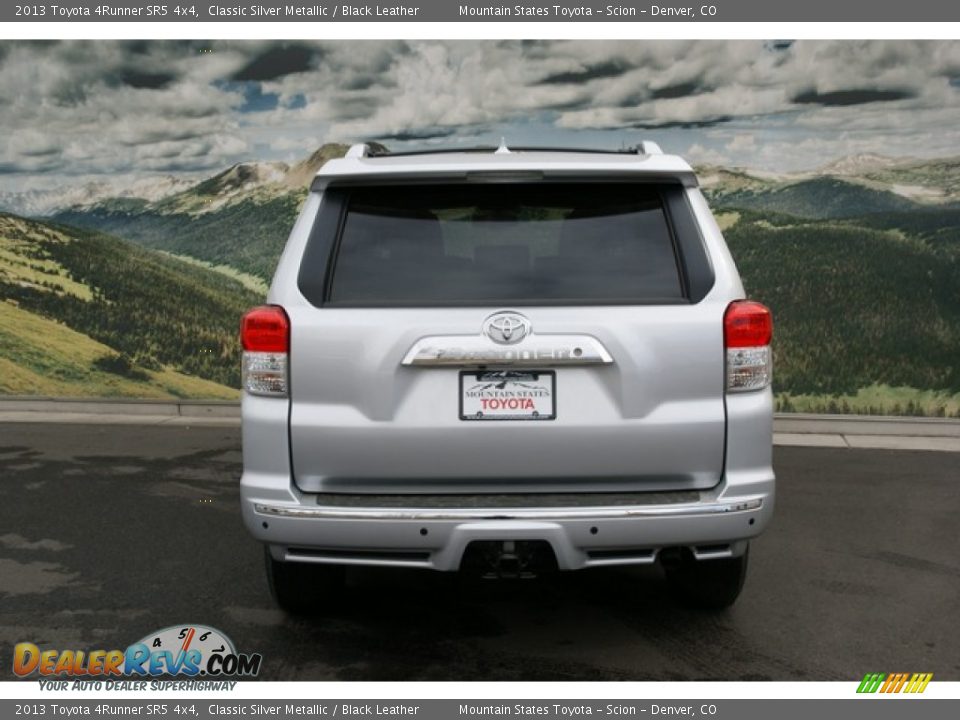 2013 Toyota 4Runner SR5 4x4 Classic Silver Metallic / Black Leather Photo #4