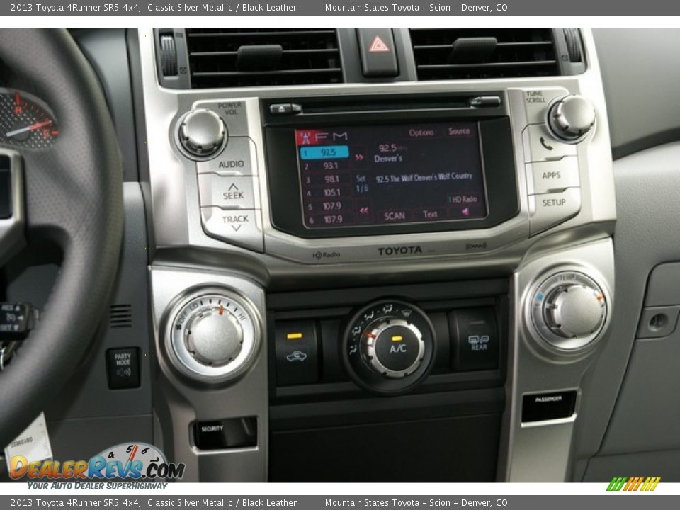 2013 Toyota 4Runner SR5 4x4 Classic Silver Metallic / Black Leather Photo #6