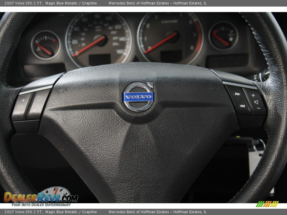 2007 Volvo S60 2.5T Steering Wheel Photo #8