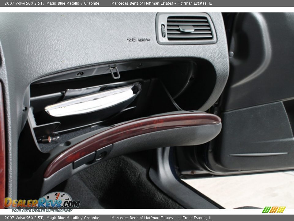2007 Volvo S60 2.5T Magic Blue Metallic / Graphite Photo #21