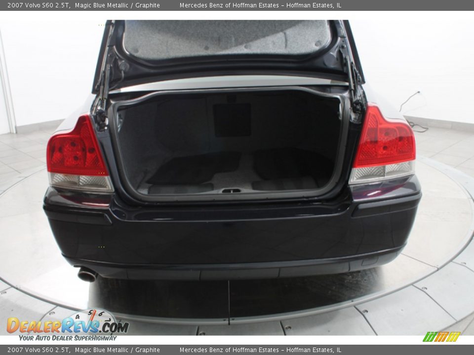 2007 Volvo S60 2.5T Magic Blue Metallic / Graphite Photo #22