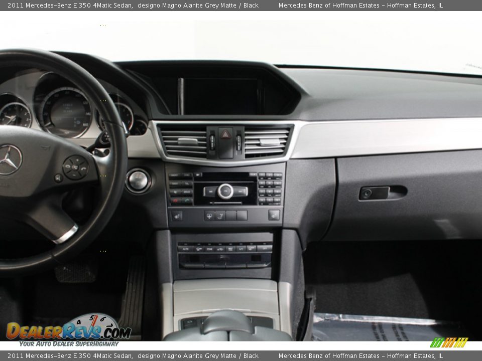 2011 Mercedes-Benz E 350 4Matic Sedan designo Magno Alanite Grey Matte / Black Photo #9