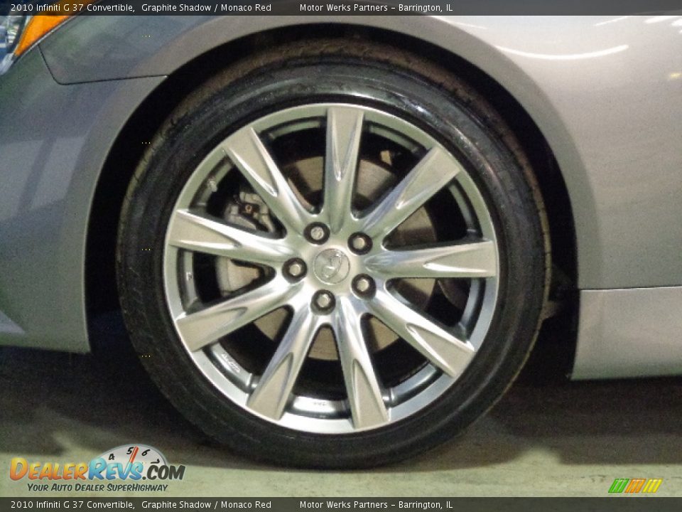 2010 Infiniti G 37 Convertible Wheel Photo #15