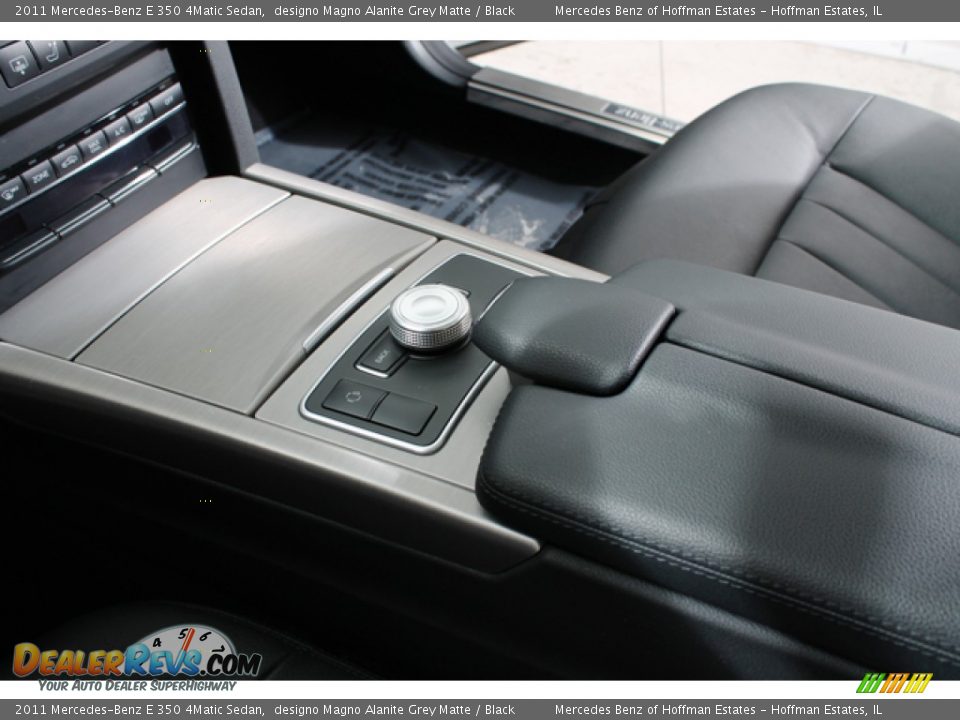 2011 Mercedes-Benz E 350 4Matic Sedan designo Magno Alanite Grey Matte / Black Photo #12