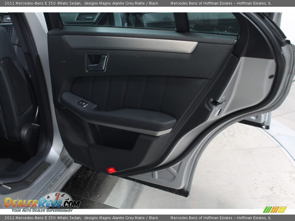 2011 Mercedes-Benz E 350 4Matic Sedan designo Magno Alanite Grey Matte / Black Photo #14