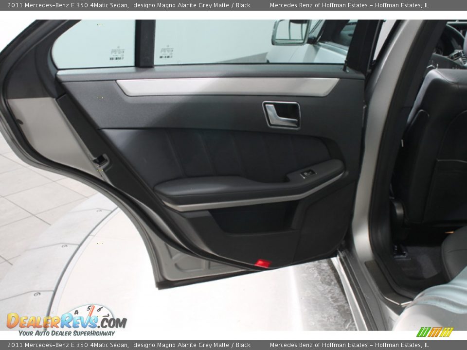 2011 Mercedes-Benz E 350 4Matic Sedan designo Magno Alanite Grey Matte / Black Photo #15