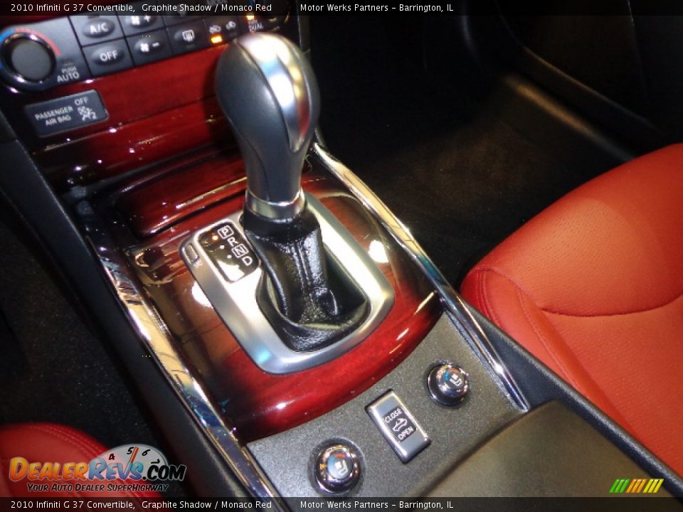 2010 Infiniti G 37 Convertible Shifter Photo #21