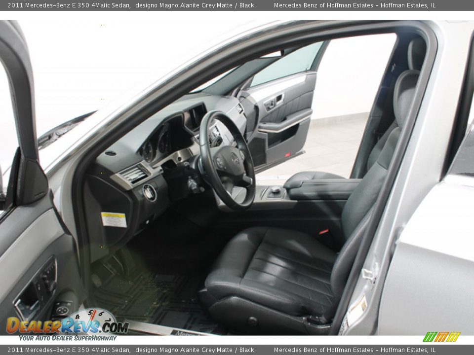 Black Interior - 2011 Mercedes-Benz E 350 4Matic Sedan Photo #18