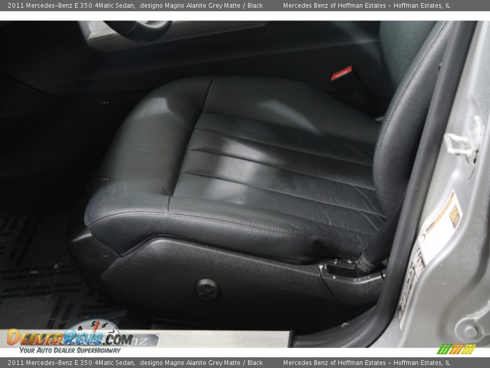 2011 Mercedes-Benz E 350 4Matic Sedan designo Magno Alanite Grey Matte / Black Photo #20