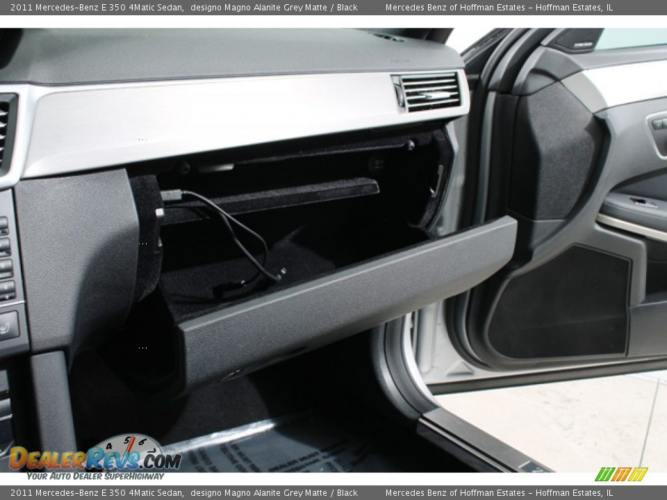2011 Mercedes-Benz E 350 4Matic Sedan designo Magno Alanite Grey Matte / Black Photo #22