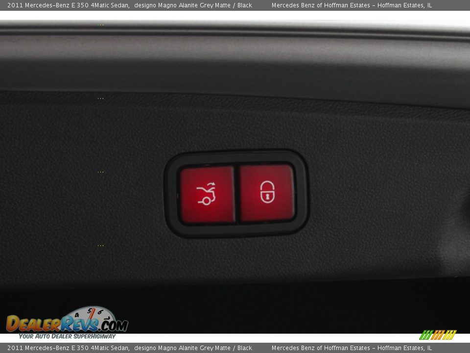 2011 Mercedes-Benz E 350 4Matic Sedan designo Magno Alanite Grey Matte / Black Photo #23