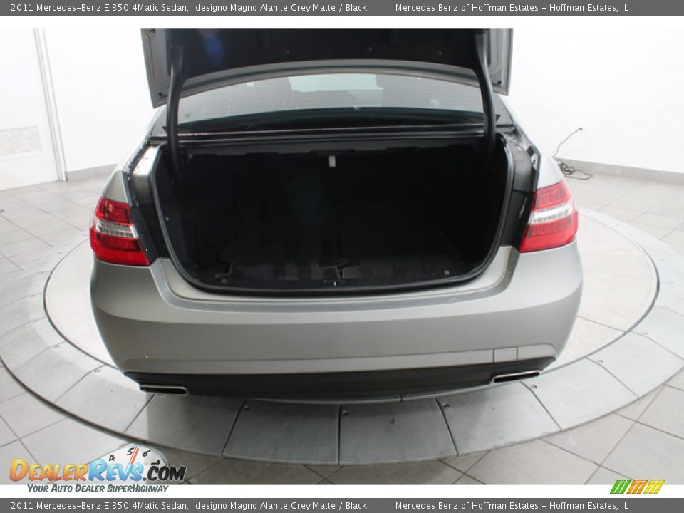 2011 Mercedes-Benz E 350 4Matic Sedan designo Magno Alanite Grey Matte / Black Photo #24