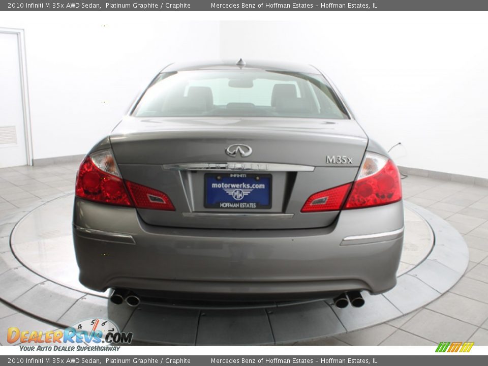 2010 Infiniti M 35x AWD Sedan Platinum Graphite / Graphite Photo #4