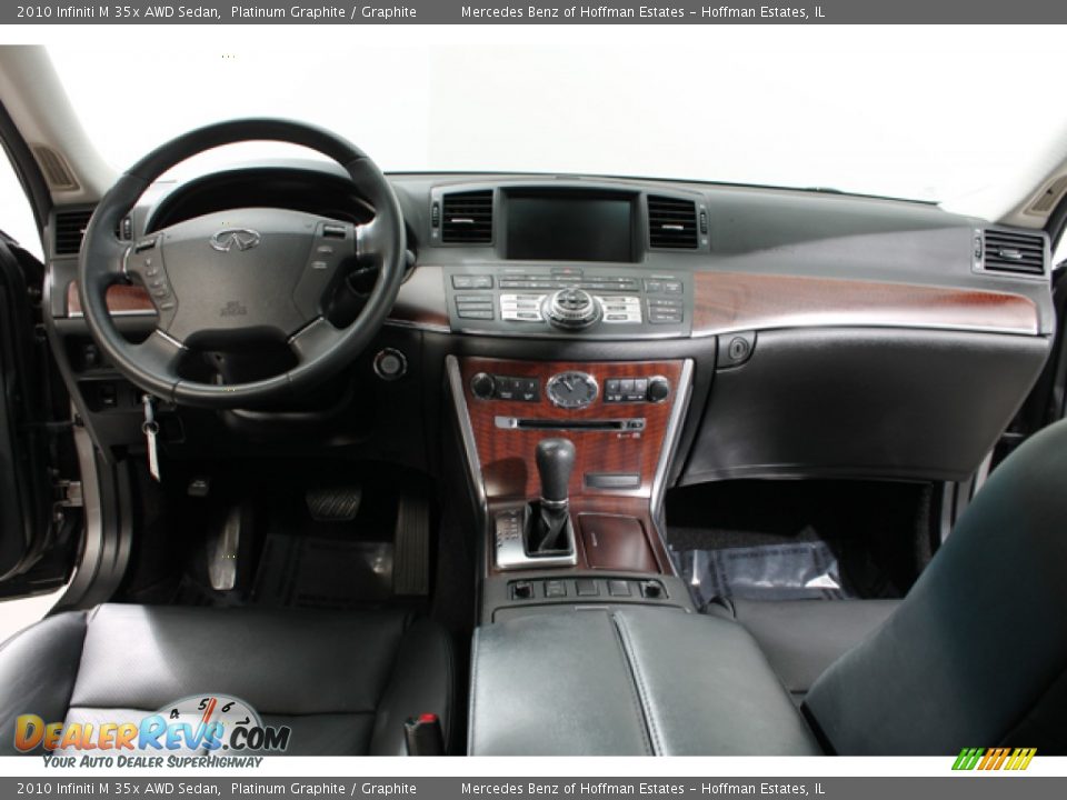 2010 Infiniti M 35x AWD Sedan Platinum Graphite / Graphite Photo #6