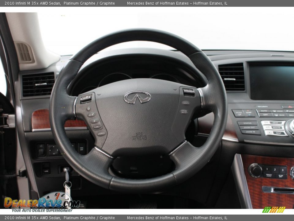 2010 Infiniti M 35x AWD Sedan Platinum Graphite / Graphite Photo #7