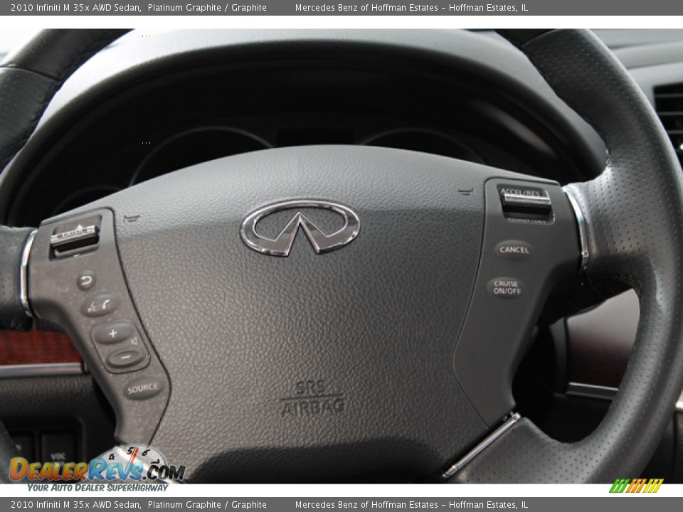 2010 Infiniti M 35x AWD Sedan Platinum Graphite / Graphite Photo #8