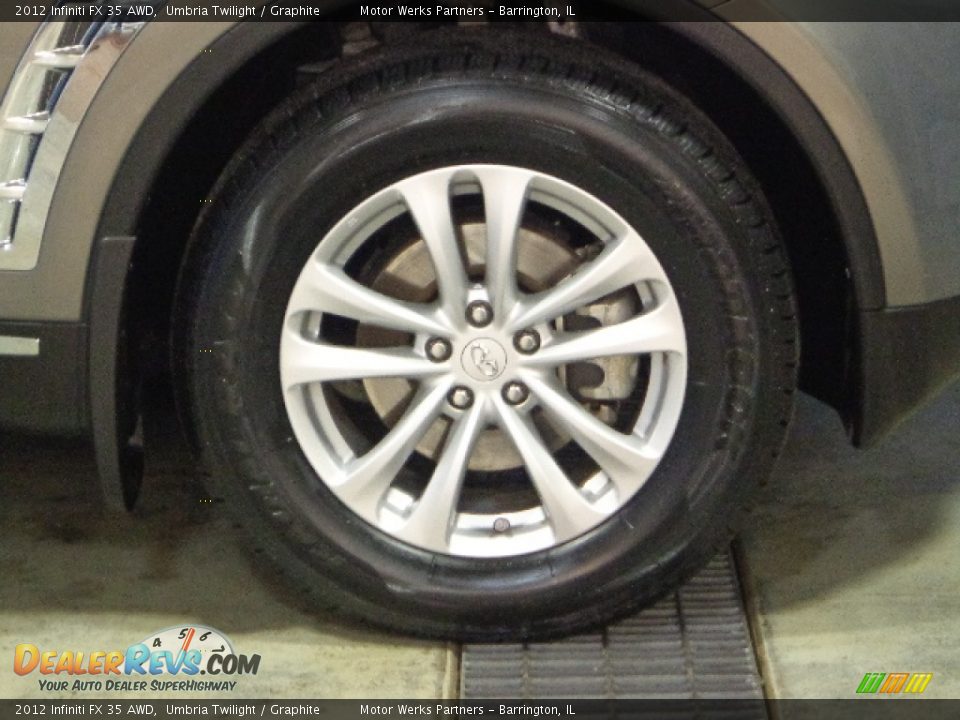 2012 Infiniti FX 35 AWD Wheel Photo #13