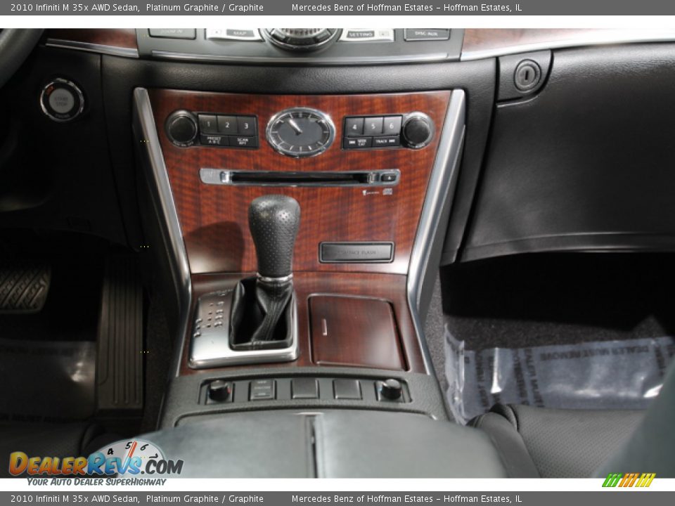 2010 Infiniti M 35x AWD Sedan Platinum Graphite / Graphite Photo #11