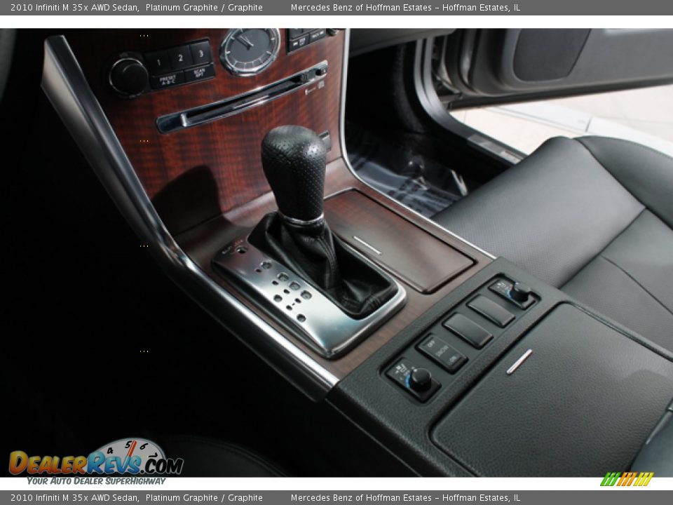 2010 Infiniti M 35x AWD Sedan Platinum Graphite / Graphite Photo #12