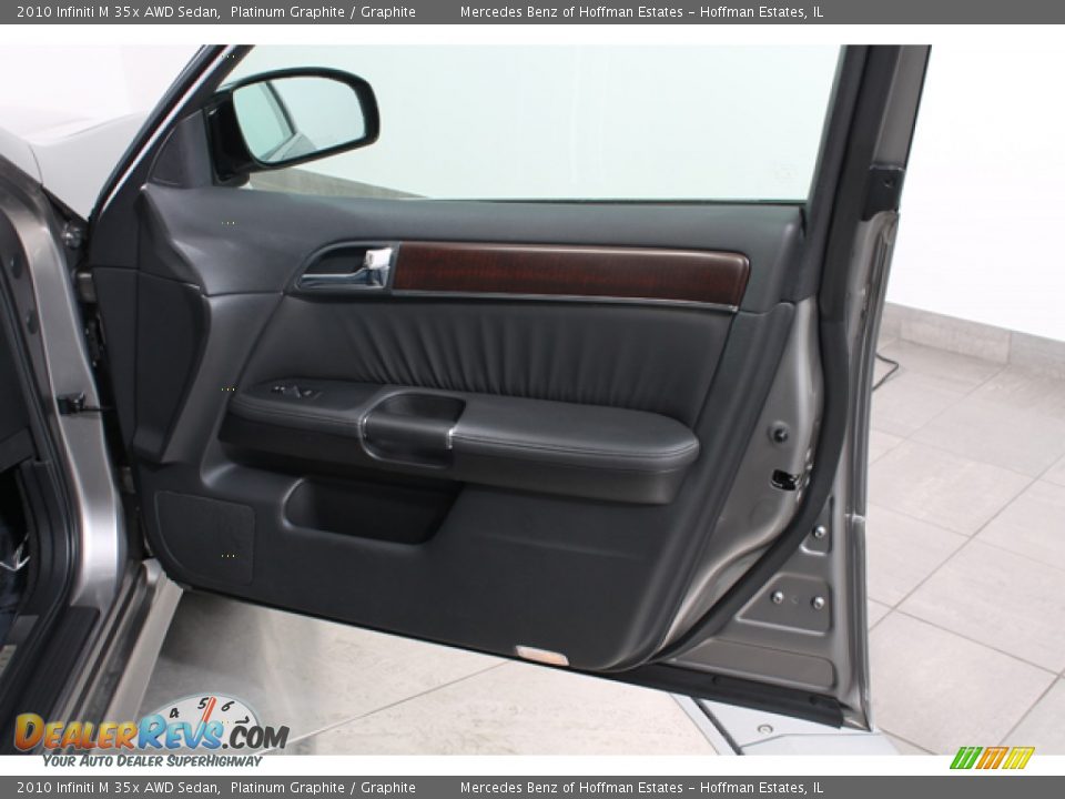 2010 Infiniti M 35x AWD Sedan Platinum Graphite / Graphite Photo #13