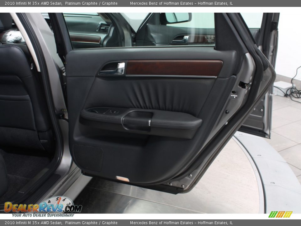 2010 Infiniti M 35x AWD Sedan Platinum Graphite / Graphite Photo #14