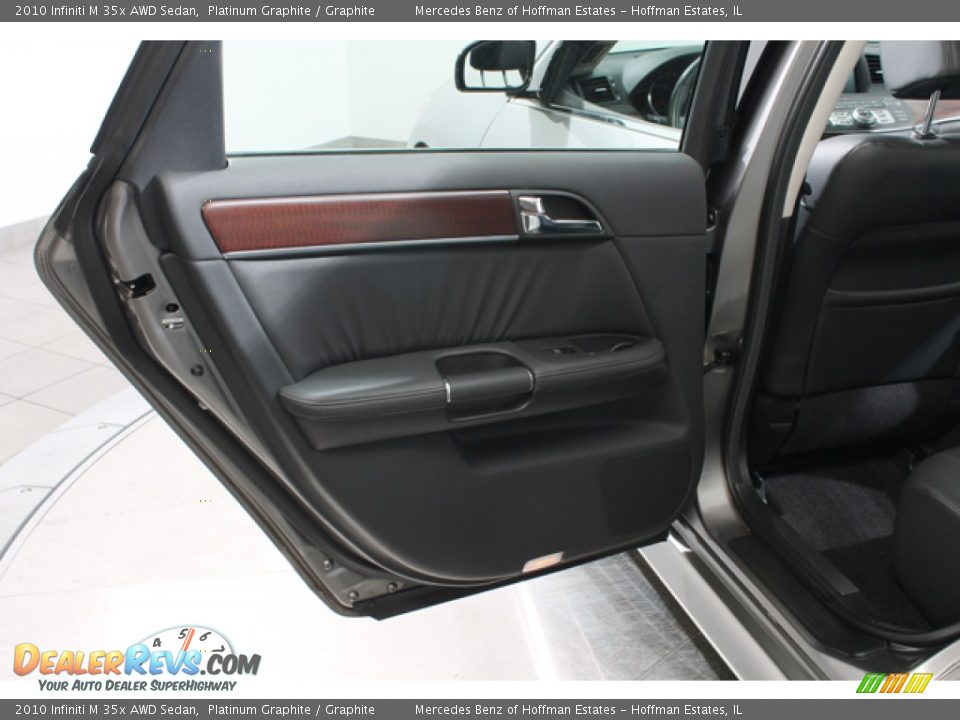 2010 Infiniti M 35x AWD Sedan Platinum Graphite / Graphite Photo #15