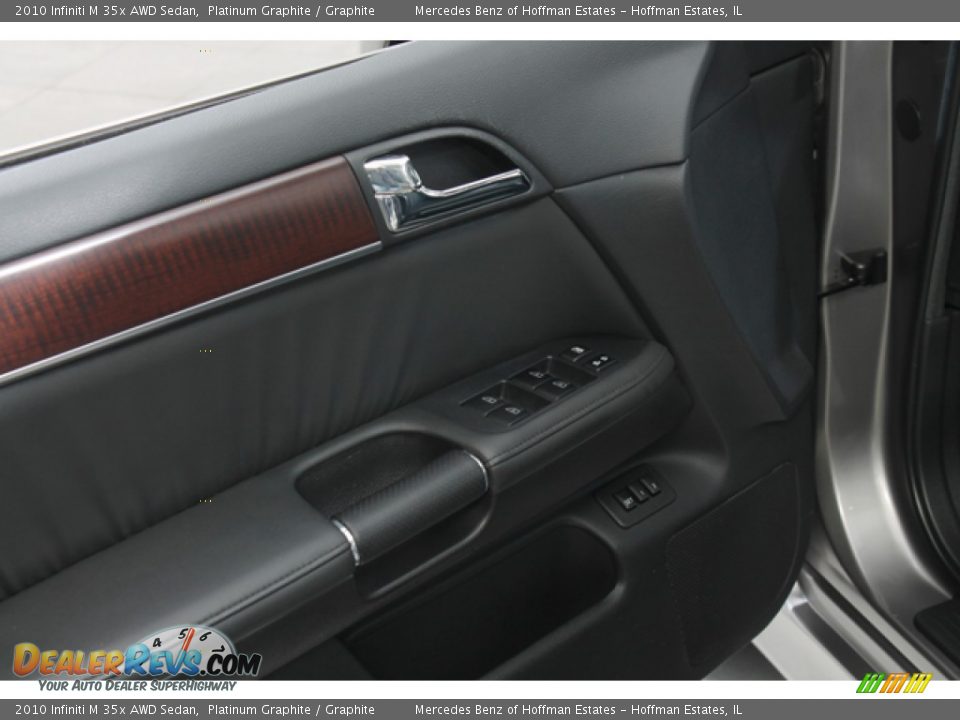 2010 Infiniti M 35x AWD Sedan Platinum Graphite / Graphite Photo #17