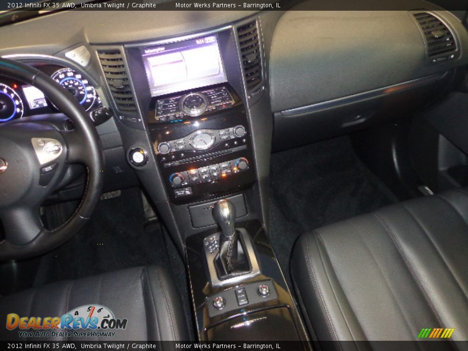 2012 Infiniti FX 35 AWD Umbria Twilight / Graphite Photo #21