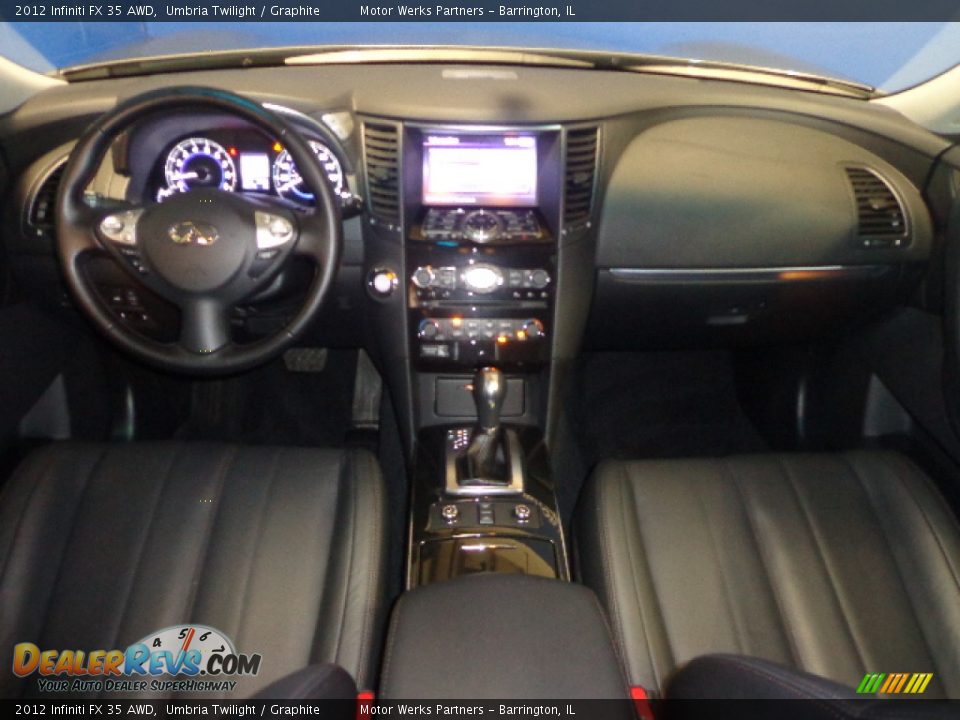 Dashboard of 2012 Infiniti FX 35 AWD Photo #22