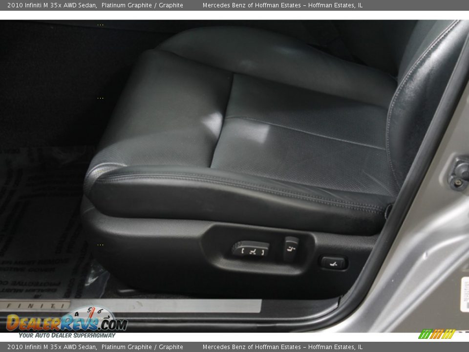2010 Infiniti M 35x AWD Sedan Platinum Graphite / Graphite Photo #20